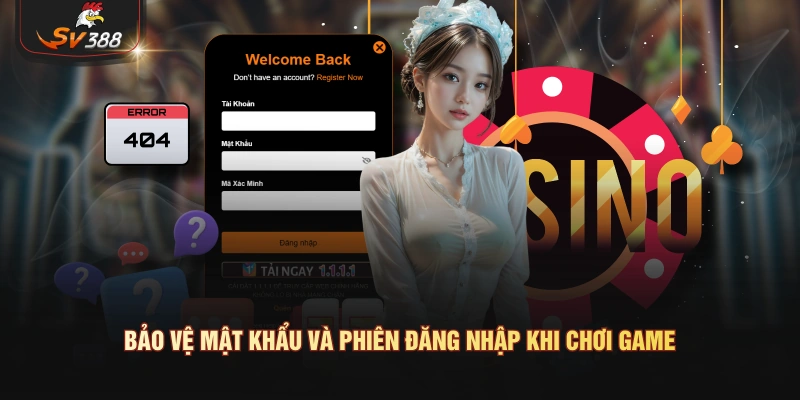 Đăng Nhập SV388 – Hướng Dẫn Truy Cập Tài Khoản Nhanh Và An Toàn Bảo vệ mật khẩu và phiên đăng nhập SV388 khi chơi game