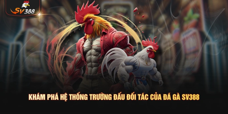 Khám phá hệ thống trường đấu đối tác của đá gà SV388