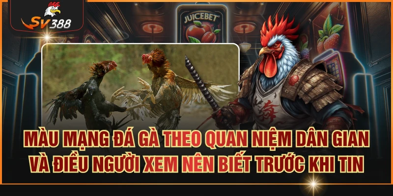 Màu mạng đá gà