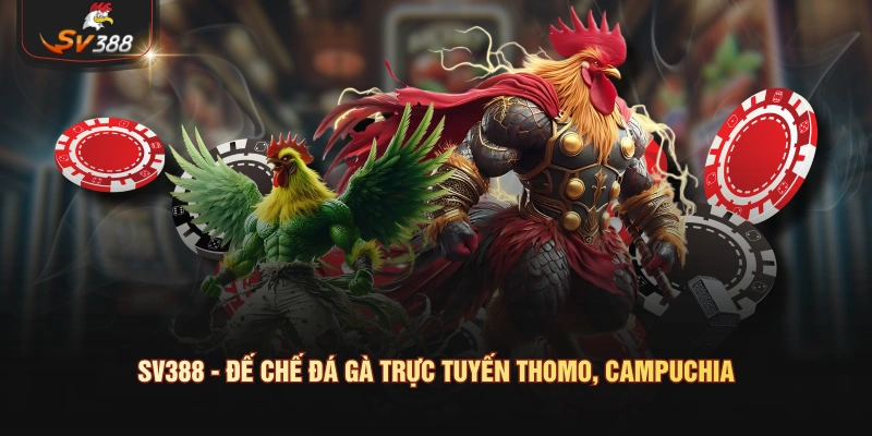 SV388 - Đế chế đá gà trực tuyến Thomo, Campuchia